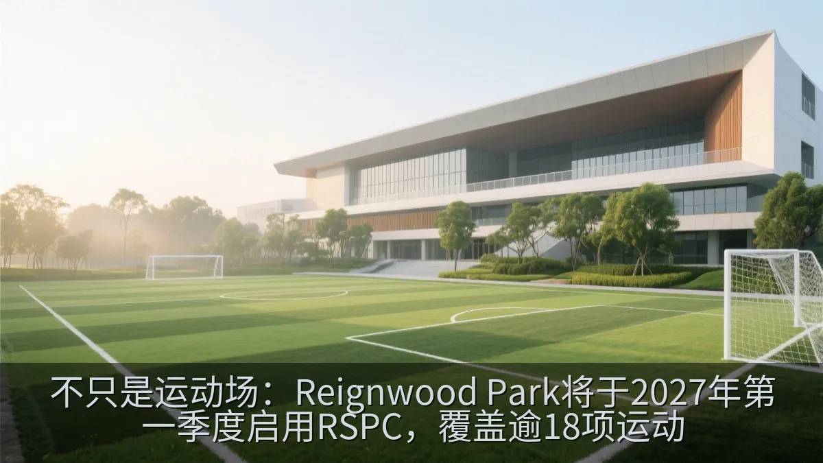 不只是运动场：Reignwood Park将于2027年第一季度启用RSPC，覆盖逾18项运动