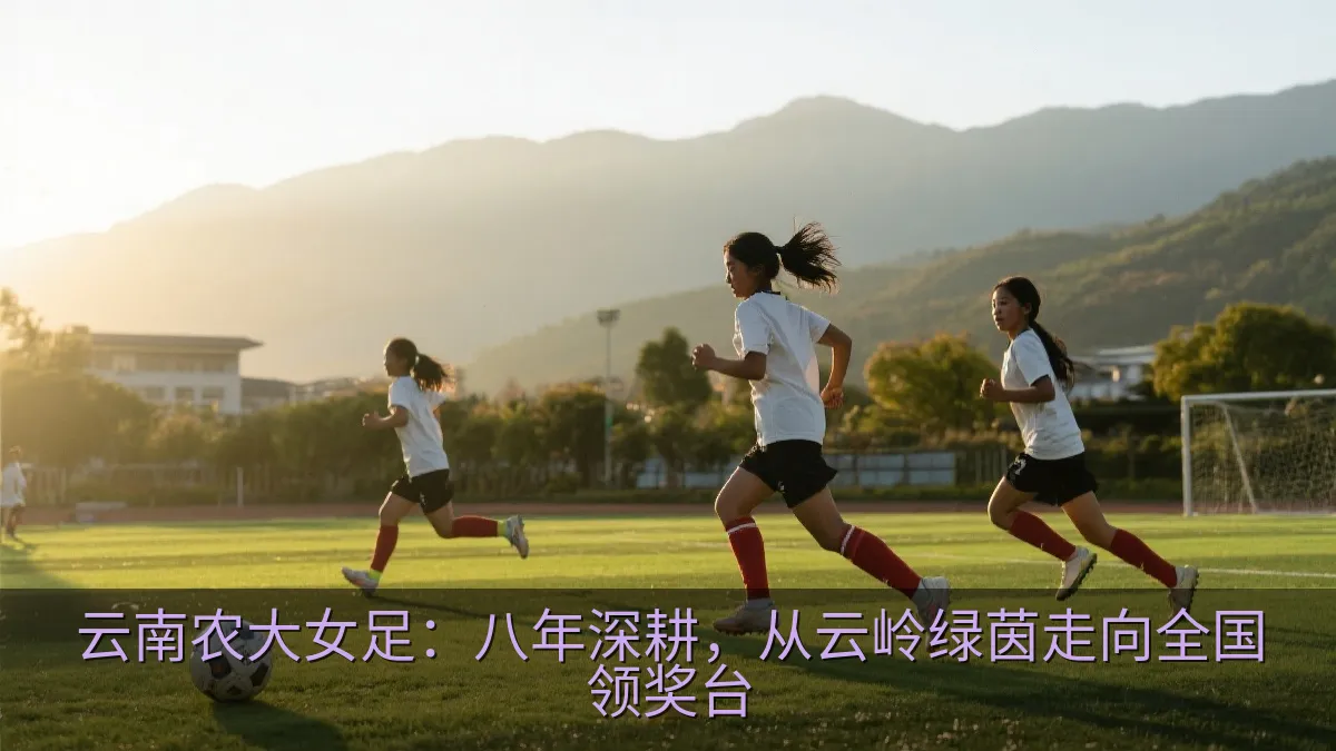 云南农大女足：八年深耕，从云岭绿茵走向全国领奖台